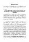 Research paper thumbnail of Economie politique des circulations et consommations dans les métropoles du Moyen-Orient : approches comparées et connectées