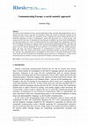 Research paper thumbnail of Antonio Piga, Communicating Europe: a social semiotic approach