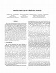 Research paper thumbnail of Filtering Failure Logs for a BlueGene/L Prototype