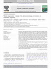 Research paper thumbnail of Mixed depression: A study of its phenomenology and relation to treatment response