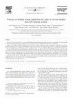 Research paper thumbnail of Presence of multiple human papillomavirus types in cervical samples from HIV-infected women