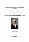 Research paper thumbnail of Correspondance de Marc-Auguste Pictet (1752-1825). Partie scientifique et technique, Tome IVb : Les correspondants italiens, allemands et autres (version mise à jour)