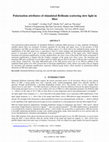 Research paper thumbnail of <title>Polarization attributes of stimulated Brillouin scattering slow light in fiber</title>