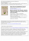 Research paper thumbnail of Before and after the vuvuzela: identity, image and mega-events in South Africa, China and Brazil