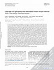 Research paper thumbnail of Light-dark cycle and feeding time differentially entrains the gut molecular clock of the goldfish ( Carassius auratus )