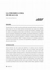 Research paper thumbnail of La cerámica Lima de Huaca 20