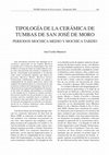 Research paper thumbnail of TIPOLOGÍA DE LA CERÁMICA DE TUMBAS DE SAN JOSÉ DE MORO PERIODOS MOCHICA MEDIO Y MOCHICA TARDÍO