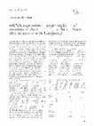 Research paper thumbnail of mRNA expression of neurotrophins and members of the trk family in the rat brain after treatment with L-deprenyl