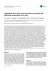 Research paper thumbnail of Longitudinal muscle gene expression patterns associated with differential intramuscular fat in cattle