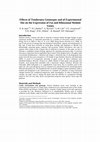 Research paper thumbnail of Effects of Tenderness Genotypes and of Experimental Site on the Expression of Fat and Ribosomal Module Genes