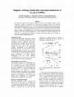 Research paper thumbnail of Magnetic ordering, Kondo effect and superconductivity in Ce2-x(La, Y)xRhSi3