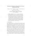 Research paper thumbnail of Towards an evaluation framework for process mining algorithms