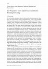 Research paper thumbnail of Zur Perspektive einer subjektwissenschaftlichen Beratungsforshchung