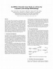 Research paper thumbnail of An MPEG-2 decoder case study as a driver for a system level design methodology