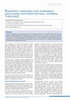 Research paper thumbnail of TARGETED THERAPIES FOR SARCOMAS (INCLUDING GASTROINTESTINAL STROMAL TUMOURS)