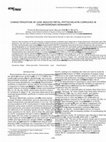 Research paper thumbnail of Characterization of lead induced metal-phytochelatin complexes in Chlamydomonas reinhardtii