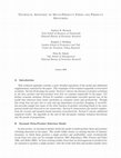 Research paper thumbnail of Technical Appendix to Multi-Product Firms and Product Switching