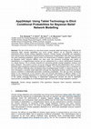 Research paper thumbnail of App2Adapt: Using Tablet Technology to Elicit Conditional Probabilities for Bayesian Belief Network Modelling