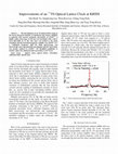 Research paper thumbnail of Improvements of an <sup>171</sup>Yb optical lattice clock at KRISS