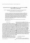 Research paper thumbnail of High-performance experimental apparatus for large atom number 87Rb Bose-Einstein condensates