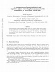 Research paper thumbnail of A comparison of superradiance and negative phase velocity phenomenons in the ergosphere of a rotating black hole