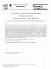 Research paper thumbnail of ScienceDirect Entrepreneurial Brand