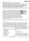 Research paper thumbnail of Fabrication of Nanoscale Rings, Dots, and Rods by Combining Shadow Nanosphere Lithography and Annealed Polystyrene Nanosphere Masks