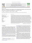 Research paper thumbnail of Effects of antalarmin and nadolol on the relationship between social stress and pulmonary metastasis development in male OF1 mice