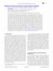 Research paper thumbnail of Radiation induced conductivity in space dielectric materials