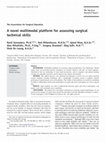 Research paper thumbnail of A novel multimodal platform for assessing surgical technical skills