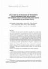 Research paper thumbnail of Transporting a school-based multicomponent treatment for adolescents to young adults with social anxiety: A pilot study