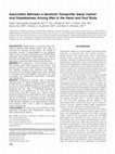 Research paper thumbnail of Association Between a Serotonin Transporter Gene Variant and Hopelessness Among Men in the Heart and Soul Study