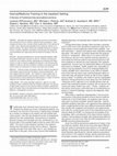 Research paper thumbnail of Internal medicine training in the inpatient setting : A review of published educational interventions