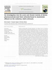 Research paper thumbnail of An investigation into the acute and chronic toxicity of eleven pharmaceuticals (and their solvents) found in wastewater effluent on the cnidarian, Hydra attenuata