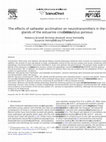 Research paper thumbnail of The effects of saltwater acclimation on neurotransmitters in the lingual salt glands of the estuarine crocodile, Crocodylus porosus