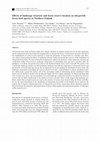 Research paper thumbnail of Effects of landscape structure and forest reserve location on old-growth forest bird species in Northern Finland