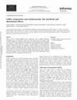 Research paper thumbnail of Coffee components and cardiovascular risk: beneficial and detrimental effects