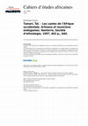 Research paper thumbnail of Tal Tamari, Les castes de l’Afrique occidentale, 1997