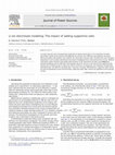 Research paper thumbnail of Li-ion electrolyte modeling: The impact of adding supportive salts