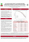 Research paper thumbnail of PM287 Low social economic status is associated with higher cardiovascular mortality in a country of the African region