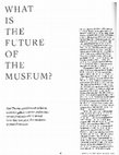 Research paper thumbnail of Future of the Museum