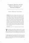 Research paper thumbnail of Conspiracy Theories and the Study of Alternative and Emergent Religions