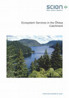 Research paper thumbnail of Ecosystem services in the Ohiwa catchment