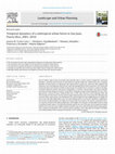 Research paper thumbnail of Temporal dynamics of a subtropical urban forest in San Juan, Puerto Rico, 2001–2010