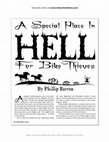 Research paper thumbnail of A Special Place in Hell for Bike Thieves