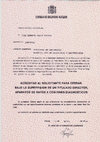 Research paper thumbnail of (1994) ACREDITACIÓN PARA OPERAR, BAJO LA SUPERVISIÓN DE UN TITULADO DIRECTOR, APARATOS DE RAYOS X CON FINES DIAGNÓSTICOS (CSN)