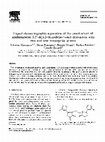 Research paper thumbnail of Liquid chromatographic separation of the enantiomers of antihistaminic 3,3′-di(1,3-thiazolidin-4-one) derivatives with two and four stereogenic centres