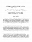 Research paper thumbnail of Model Predictive Neural Control for Aggressive Helicopter Maneuvers