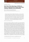 Research paper thumbnail of Boczkowski, P. & Mitchelstein, E. (2012). Clicking, sending and commenting: How users take advantage of different forms of interactivity in online news sites. Human Communication Research, 38, 1-22.