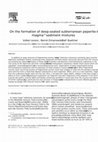 Research paper thumbnail of On the formation of deep-seated subterranean peperite-like magma–sediment mixtures